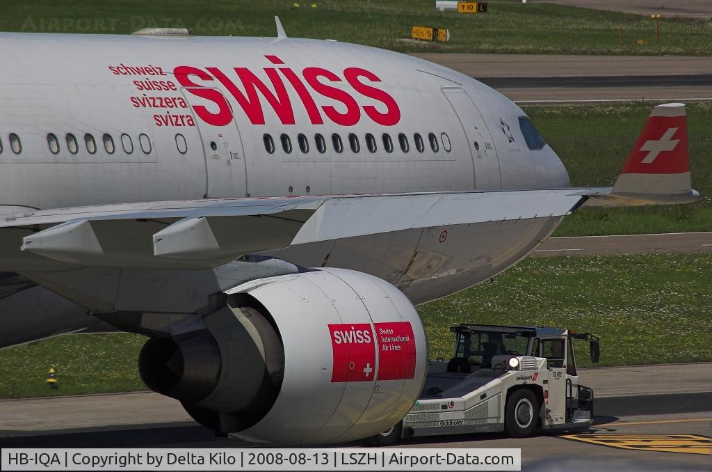 HB-IQA, 1998 Airbus A330-223 C/N 229, SWISS