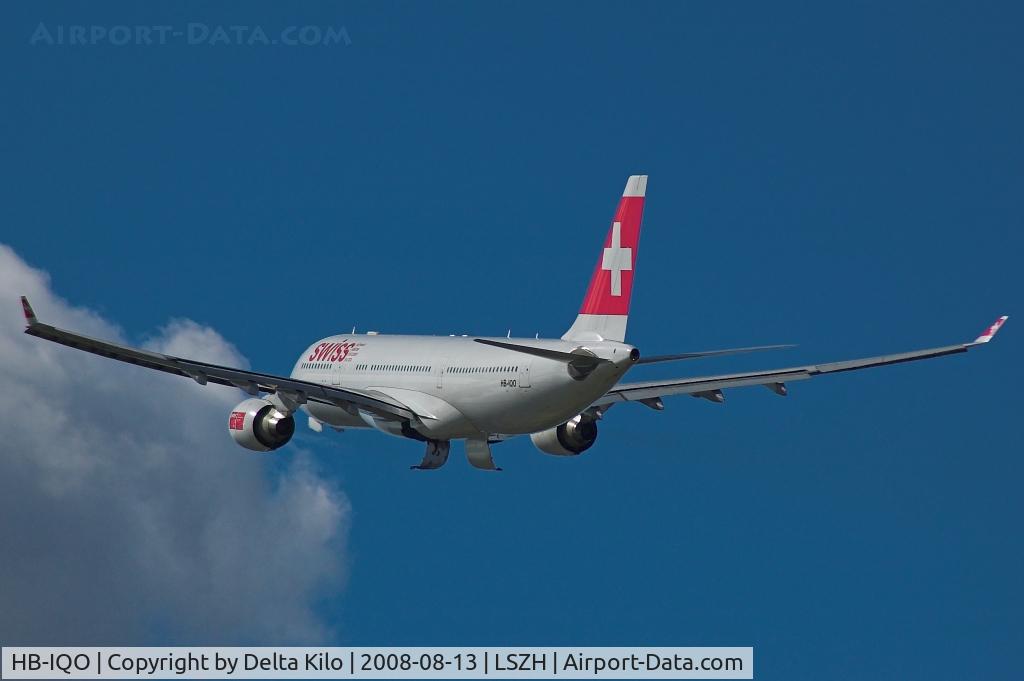 HB-IQO, 2000 Airbus A330-223 C/N 343, SWISS