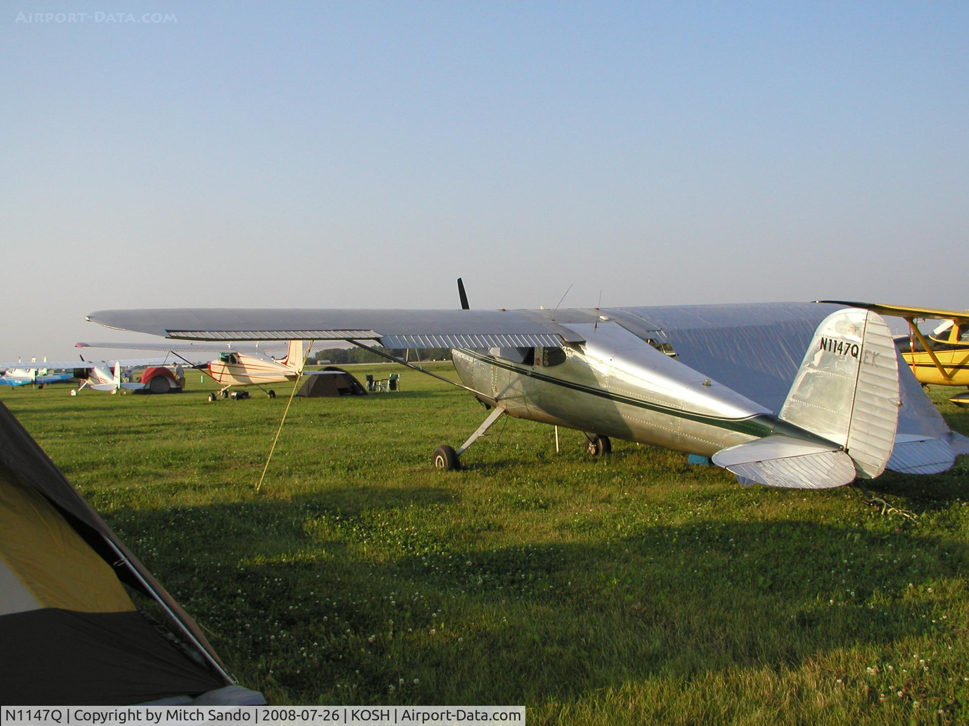 N1147Q, 1947 Cessna 140 C/N 12785, EAA AirVenture 2008.