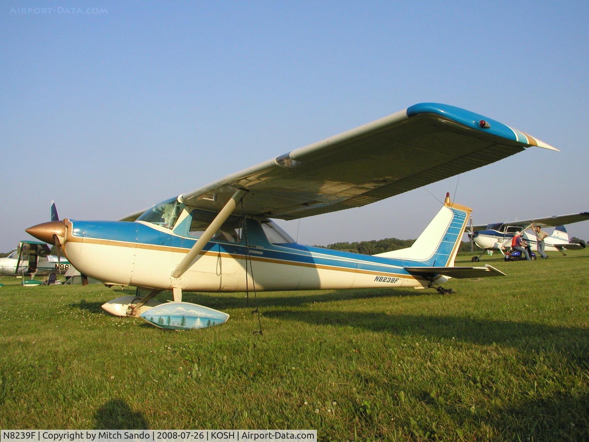 N8239F, 1966 Cessna 150F C/N 15064339, EAA AirVenture 2008.