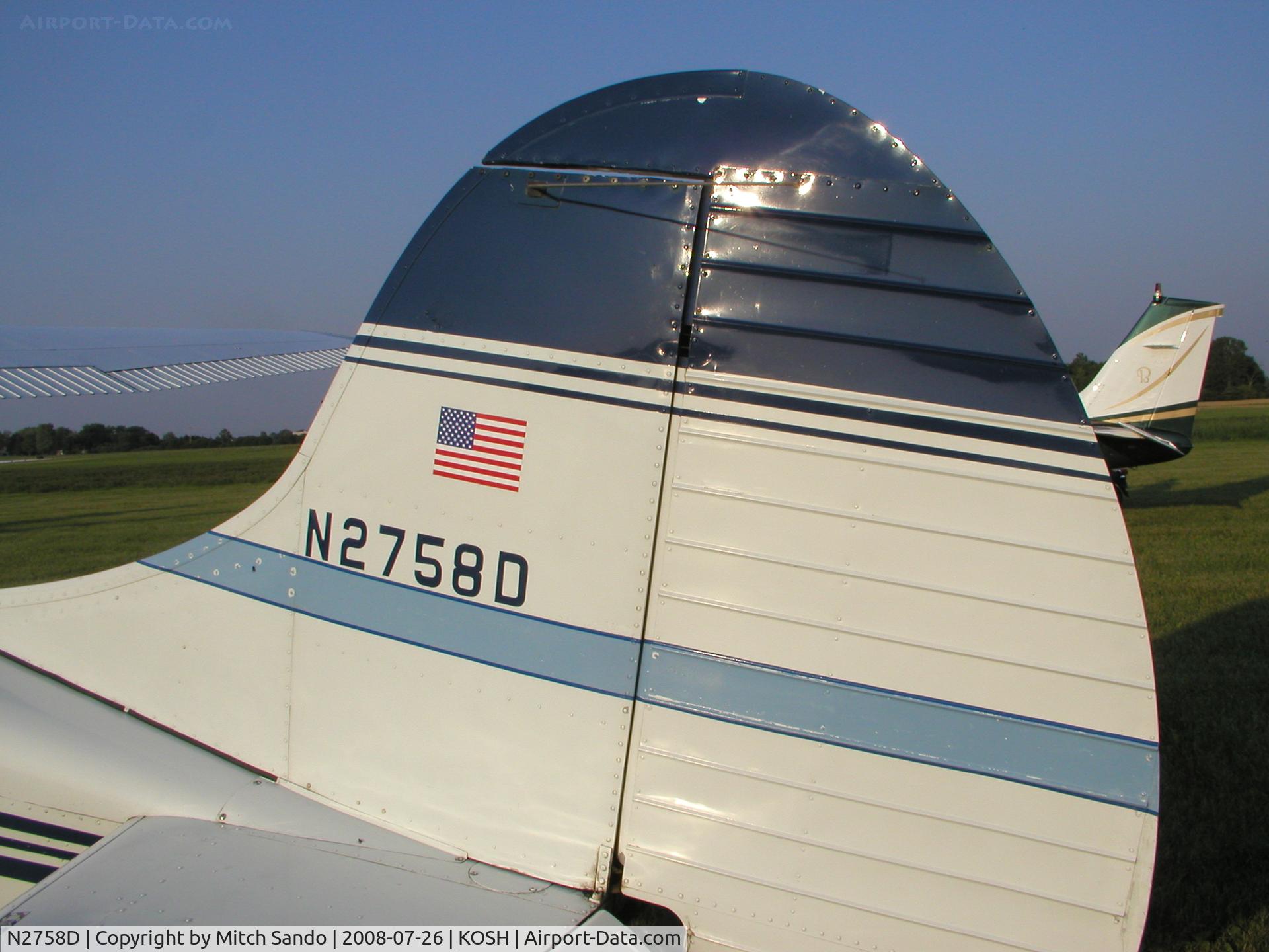 N2758D, 1952 Cessna 170B C/N 25300, EAA AirVenture 2008.