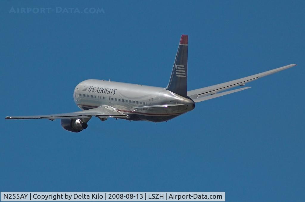 N255AY, 1991 Boeing 767-2B7 C/N 25257, US AIRWAYS