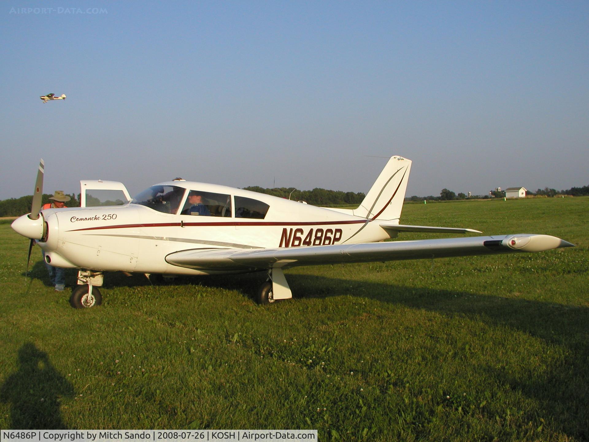 N6486P, 1959 Piper PA-24-250 Comanche C/N 24-1604, EAA AirVenture 2008.