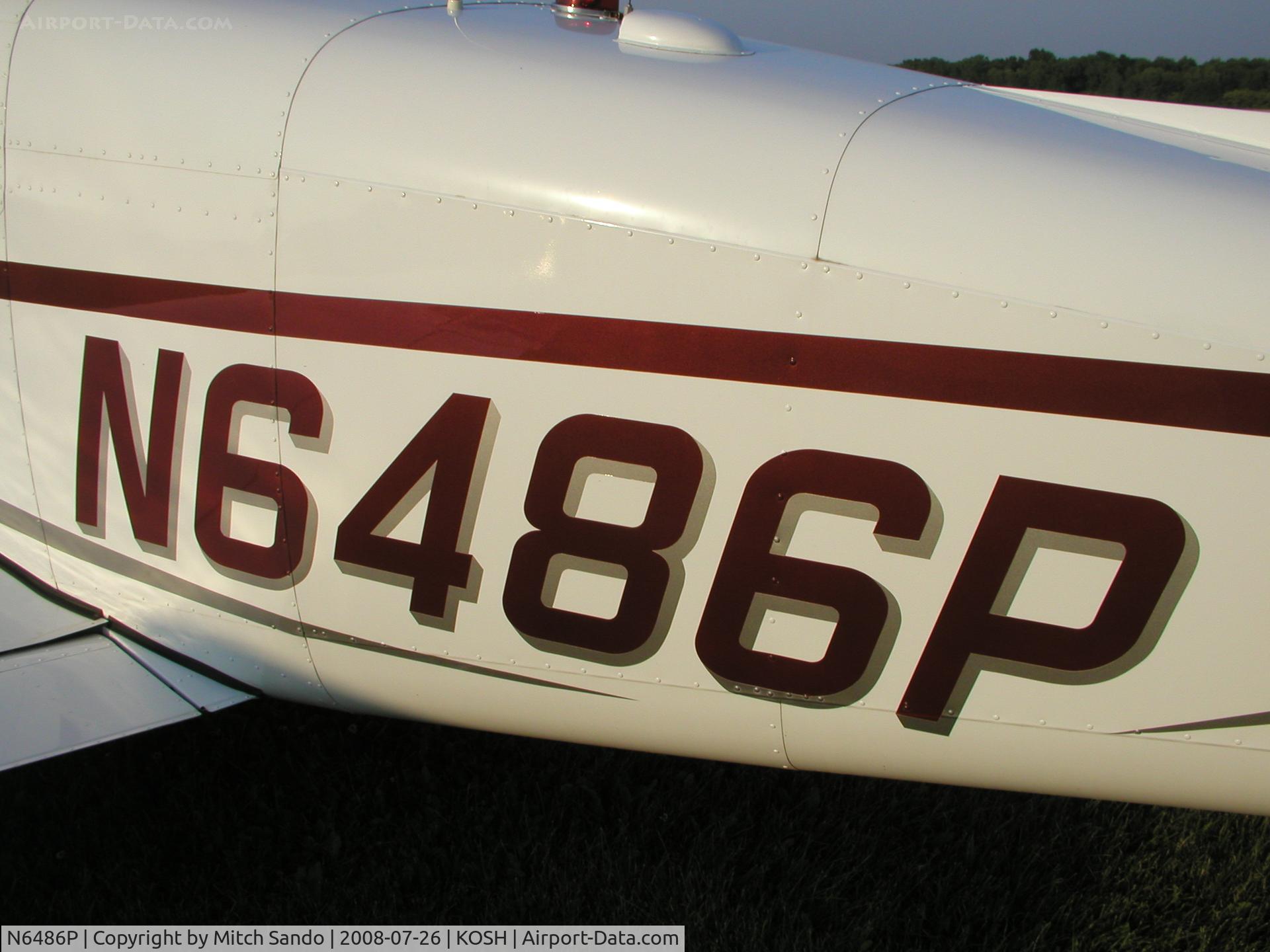 N6486P, 1959 Piper PA-24-250 Comanche C/N 24-1604, EAA AirVenture 2008.
