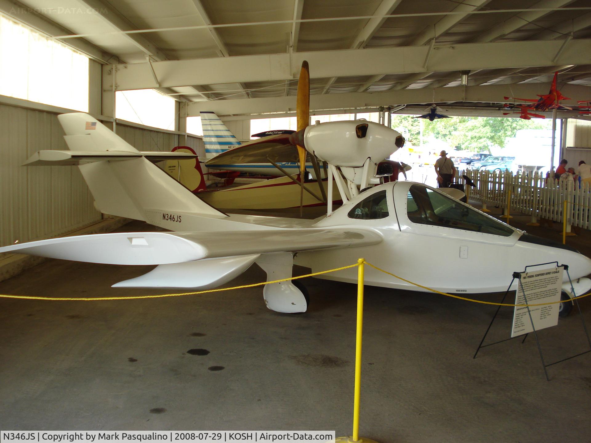 N346JS, 1981 Pereira Osprey II C/N JS-3, Osprey II