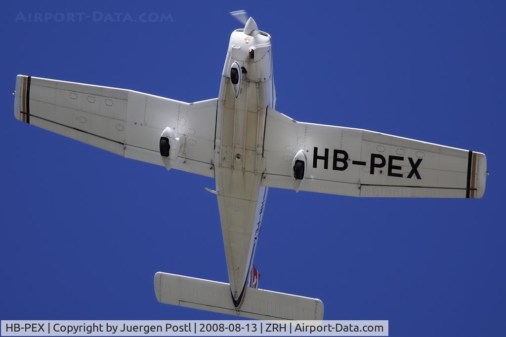 HB-PEX, 1980 Piper PA-28-161 C/N 28-8016295, Motorfluggruppe Zürich Piper PA-28-161 Warrior II