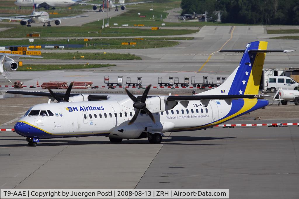 T9-AAE, 1995 ATR 72-212A C/N 465, ATR 72-212