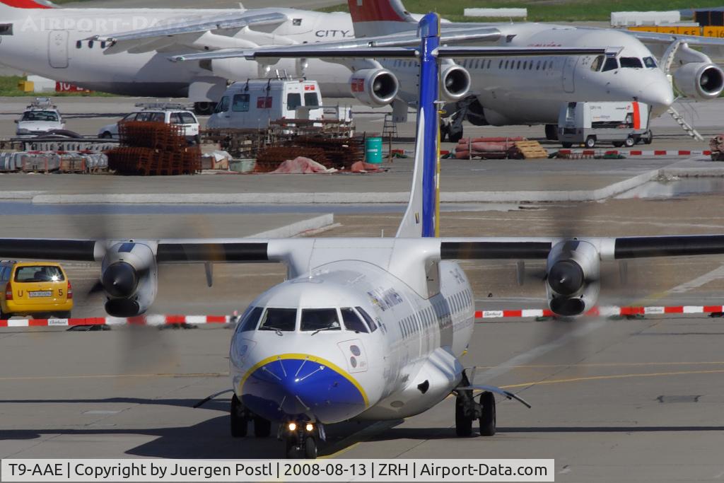 T9-AAE, 1995 ATR 72-212A C/N 465, ATR 72-212