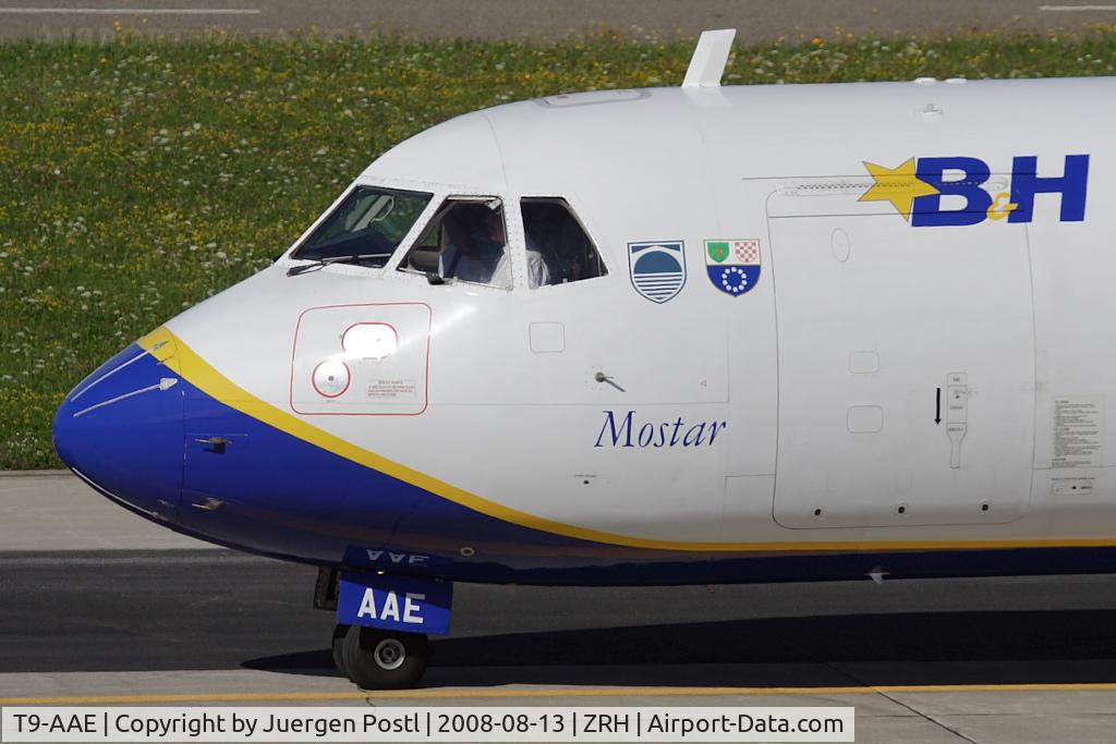 T9-AAE, 1995 ATR 72-212A C/N 465, ATR 72-212