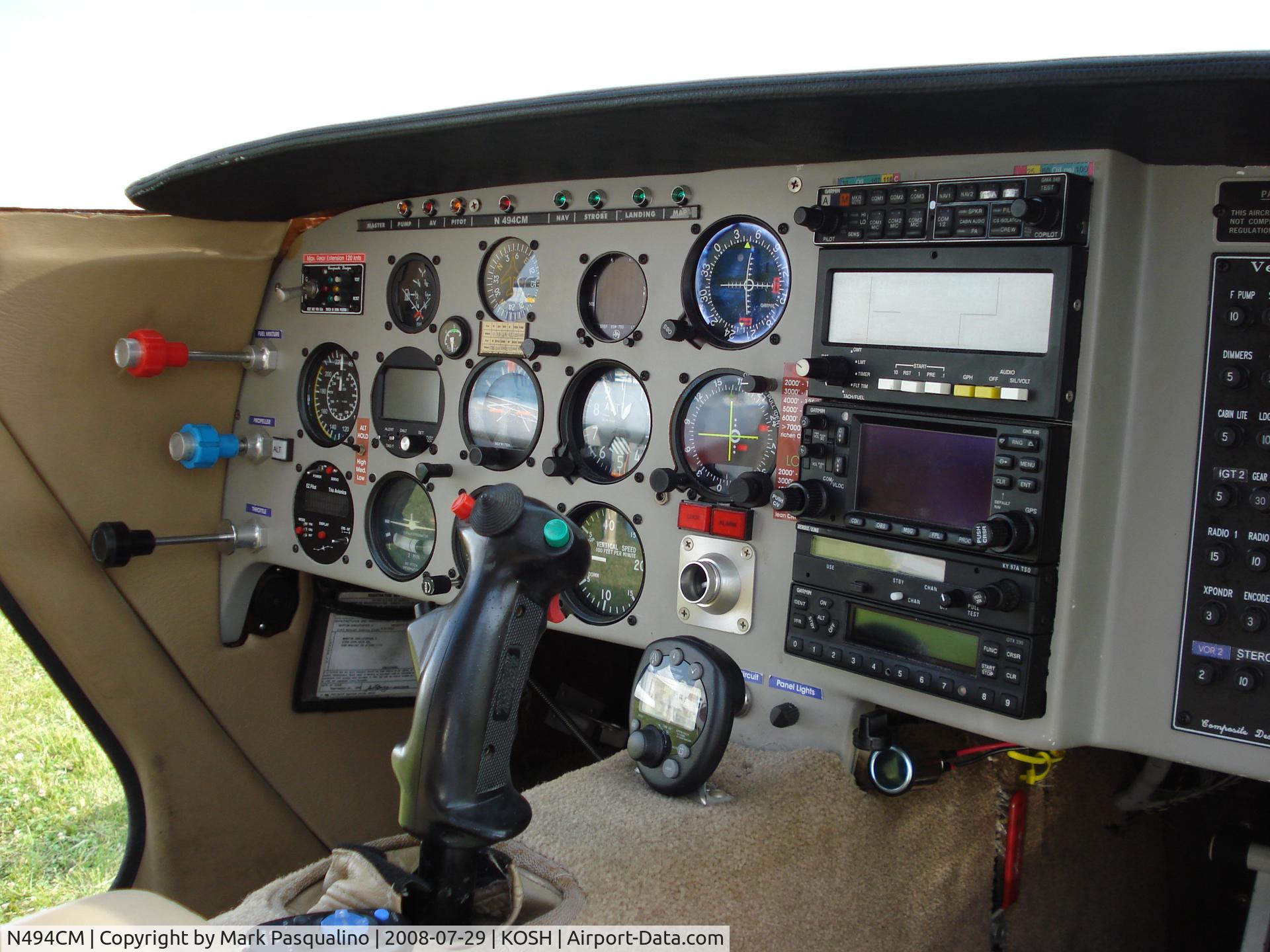 N494CM, 2000 Velocity Velocity XL RG C/N 001 (N494CM), Velocity XL RG