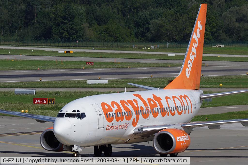 G-EZJU, 2003 Boeing 737-73V C/N 32416, Boeing 737-73V