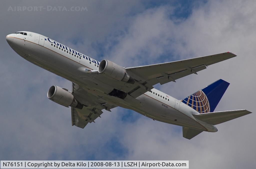 N76151, 2000 Boeing 767-224/ER C/N 30430, CONTINENTAL  B 767-224ER