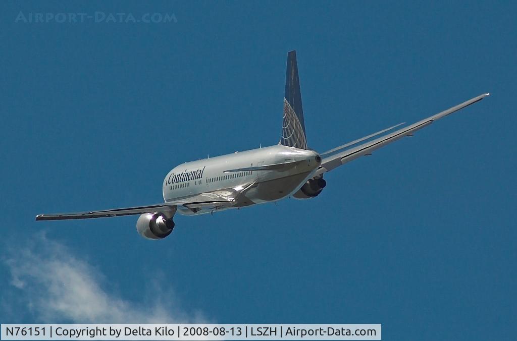 N76151, 2000 Boeing 767-224/ER C/N 30430, CONTINENTAL  B 767-224ER