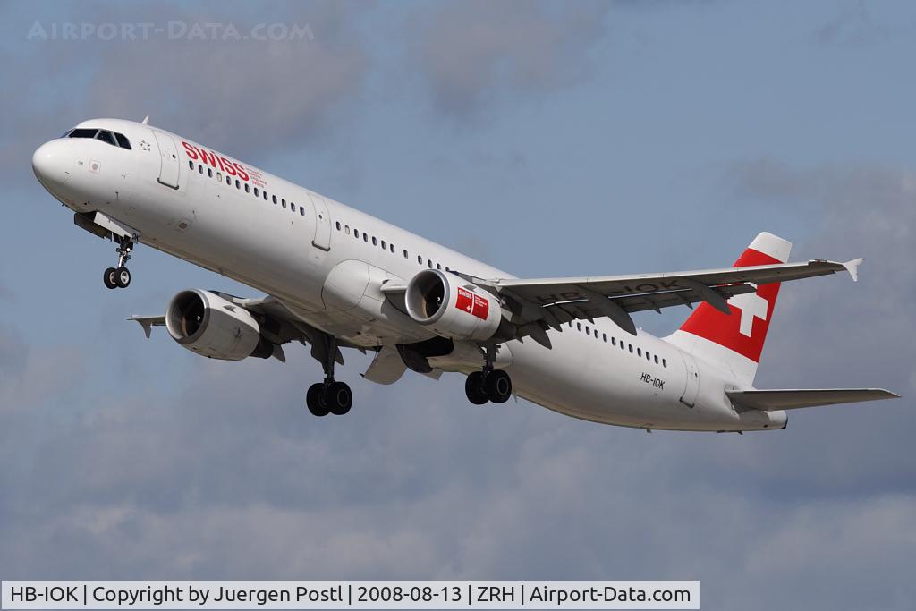 HB-IOK, 1999 Airbus A321-111 C/N 987, Airbus A321-111