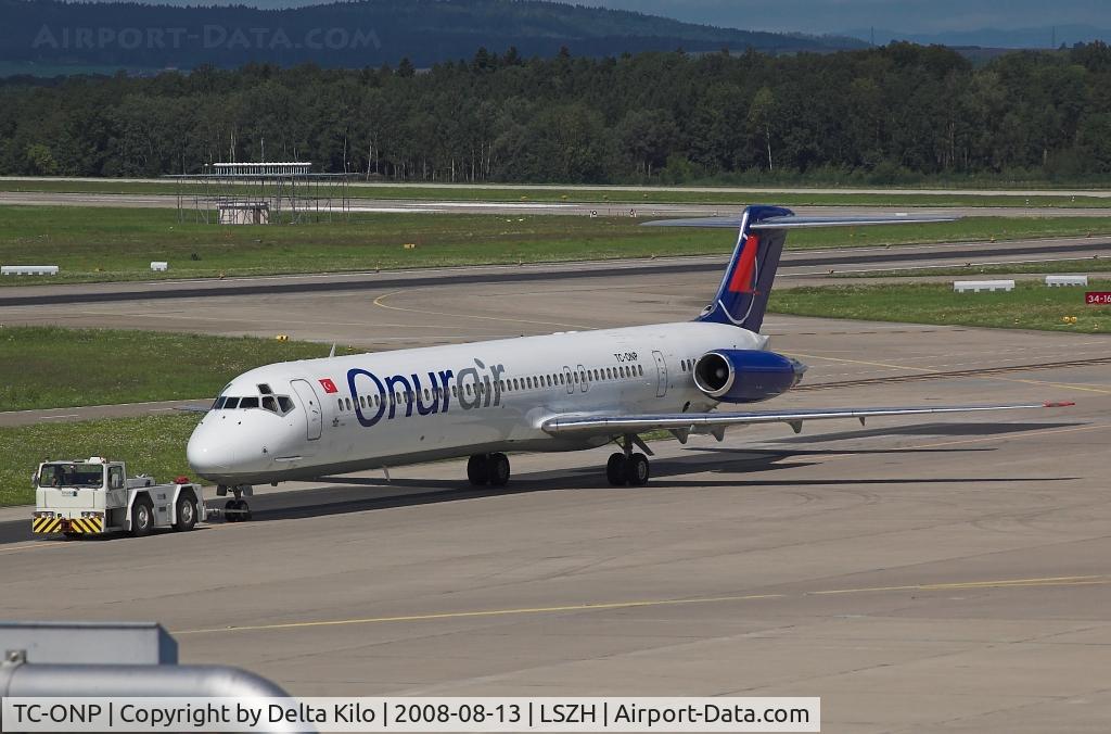 TC-ONP, 1997 McDonnell Douglas MD-88 C/N 53549, ONURAIR  MD88