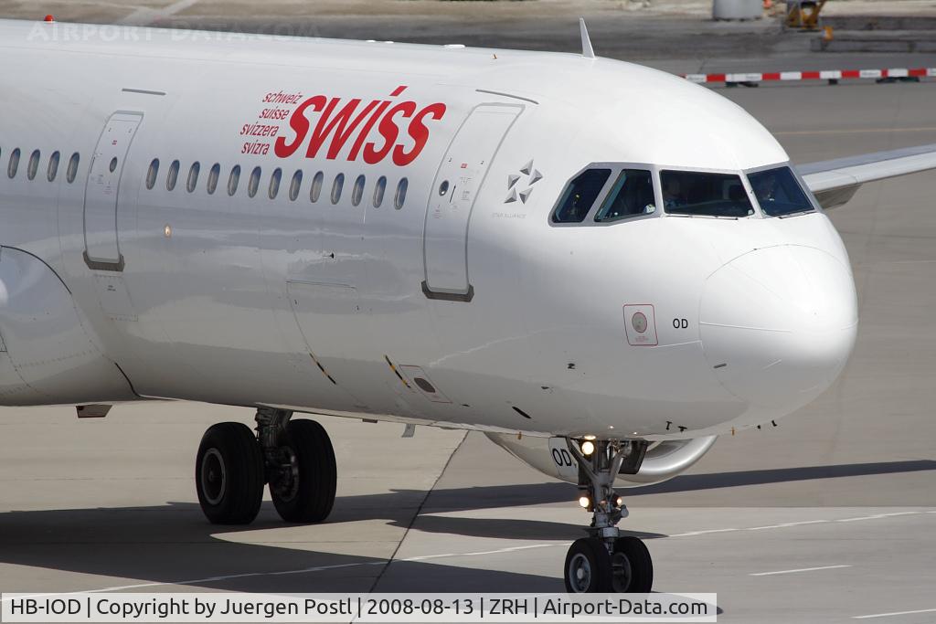 HB-IOD, 1995 Airbus A321-111 C/N 522, Airbus A321-111