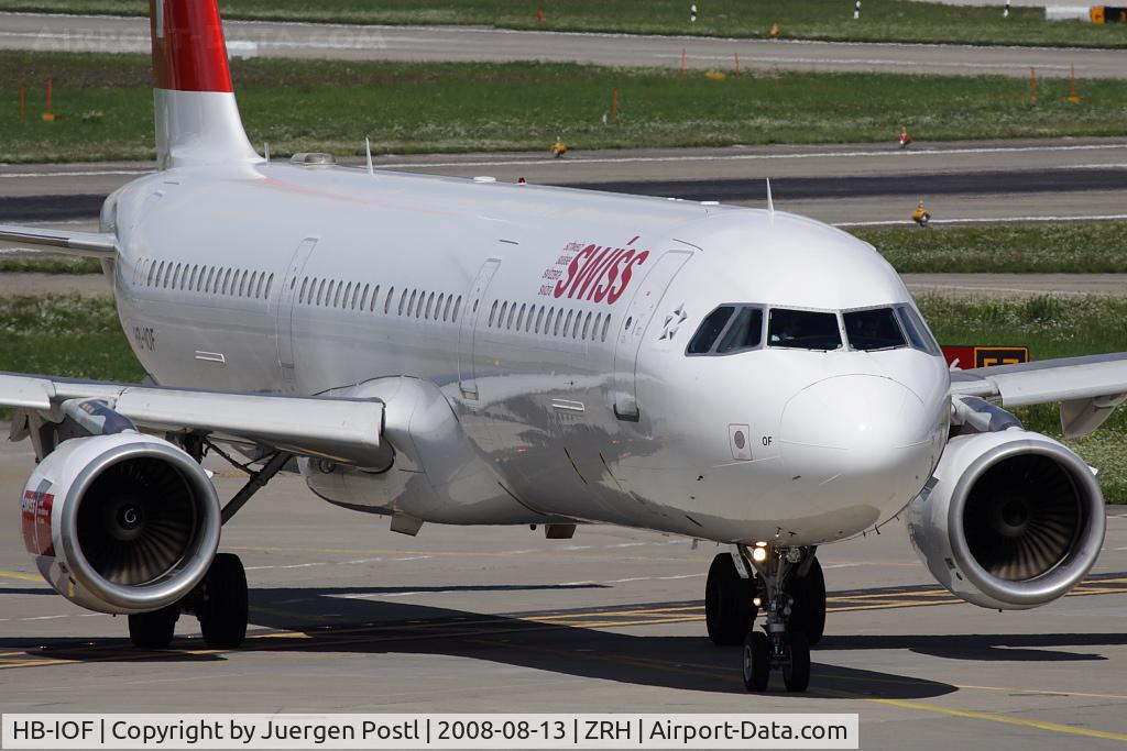 HB-IOF, 1995 Airbus A321-111 C/N 541, Airbus A321-111