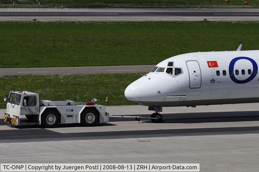 TC-ONP, 1997 McDonnell Douglas MD-88 C/N 53549, Onur Air McDonnell Douglas MD-88