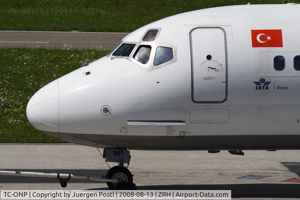 TC-ONP, 1997 McDonnell Douglas MD-88 C/N 53549, Onur Air McDonnell Douglas MD-88