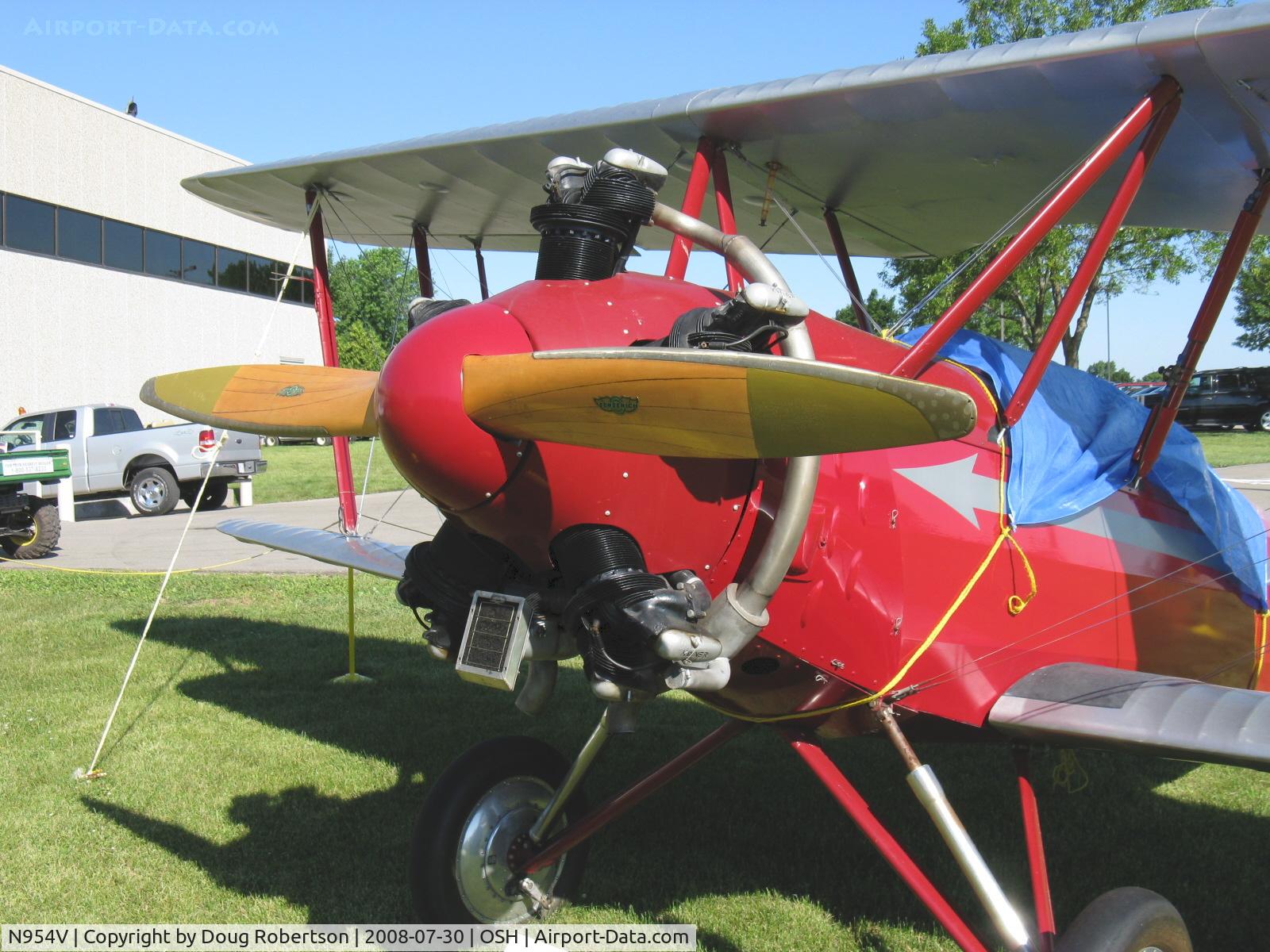 N954V, 1931 Fairchild KR-21 C/N 1502, 1931 Fairchild Kreider-Reisner KR-21B, Kinner B5 (R-440) 125 Hp 5 cylinder radial