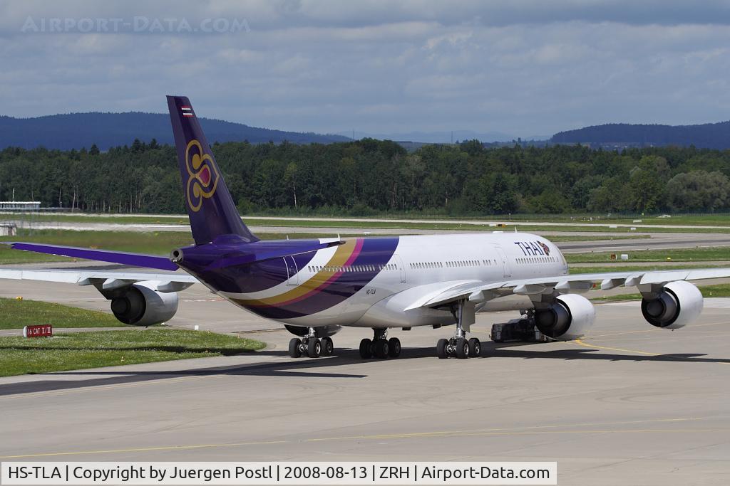 HS-TLA, 2004 Airbus A340-541 C/N 624, Airbus A340-541
