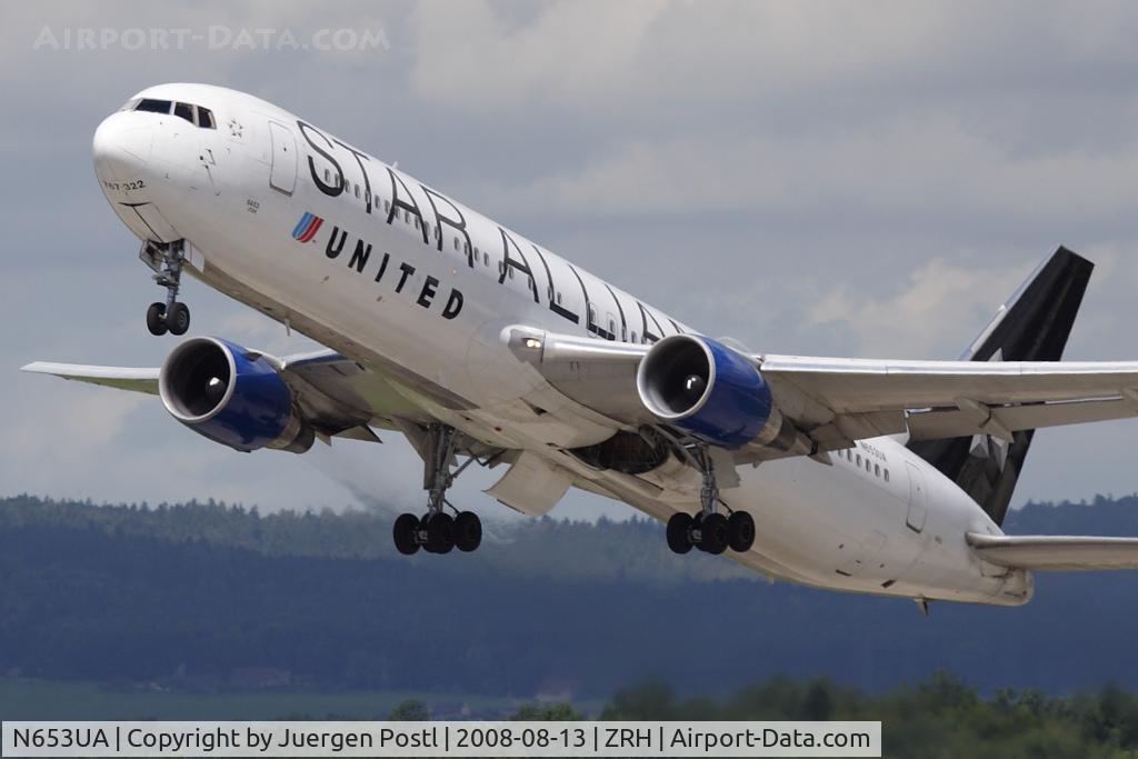 N653UA, 1992 Boeing 767-322 C/N 25391, Boeing 767-322