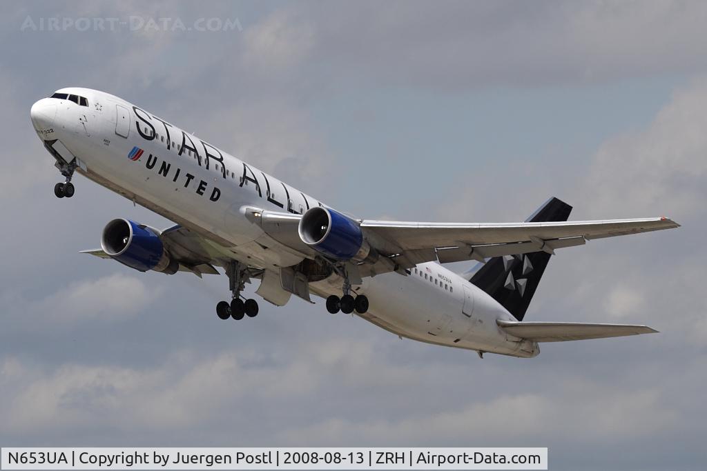 N653UA, 1992 Boeing 767-322 C/N 25391, Boeing 767-322