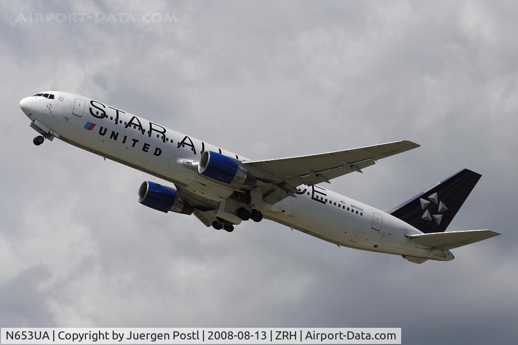 N653UA, 1992 Boeing 767-322 C/N 25391, Boeing 767-322