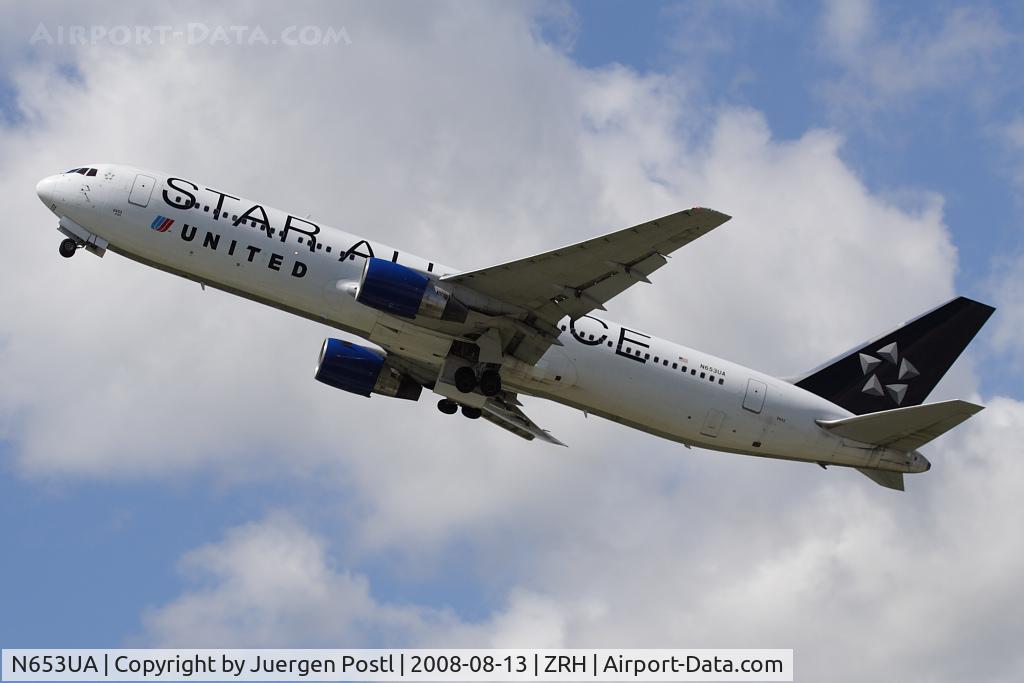 N653UA, 1992 Boeing 767-322 C/N 25391, Boeing 767-322