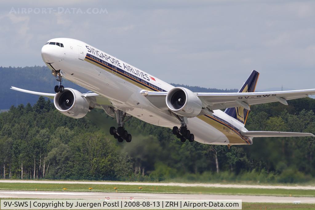 9V-SWS, 2008 Boeing 777-312/ER C/N 34584, Singapore Airlines Boeing 777-312(ER)