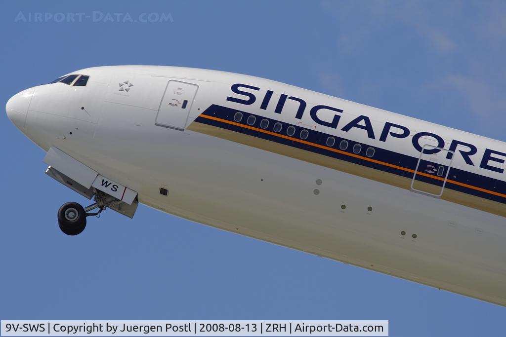 9V-SWS, 2008 Boeing 777-312/ER C/N 34584, Singapore Airlines Boeing 777-312(ER)