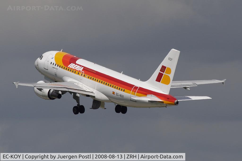 EC-KOY, 2008 Airbus A319-111 C/N 3443, Airbus A319-111