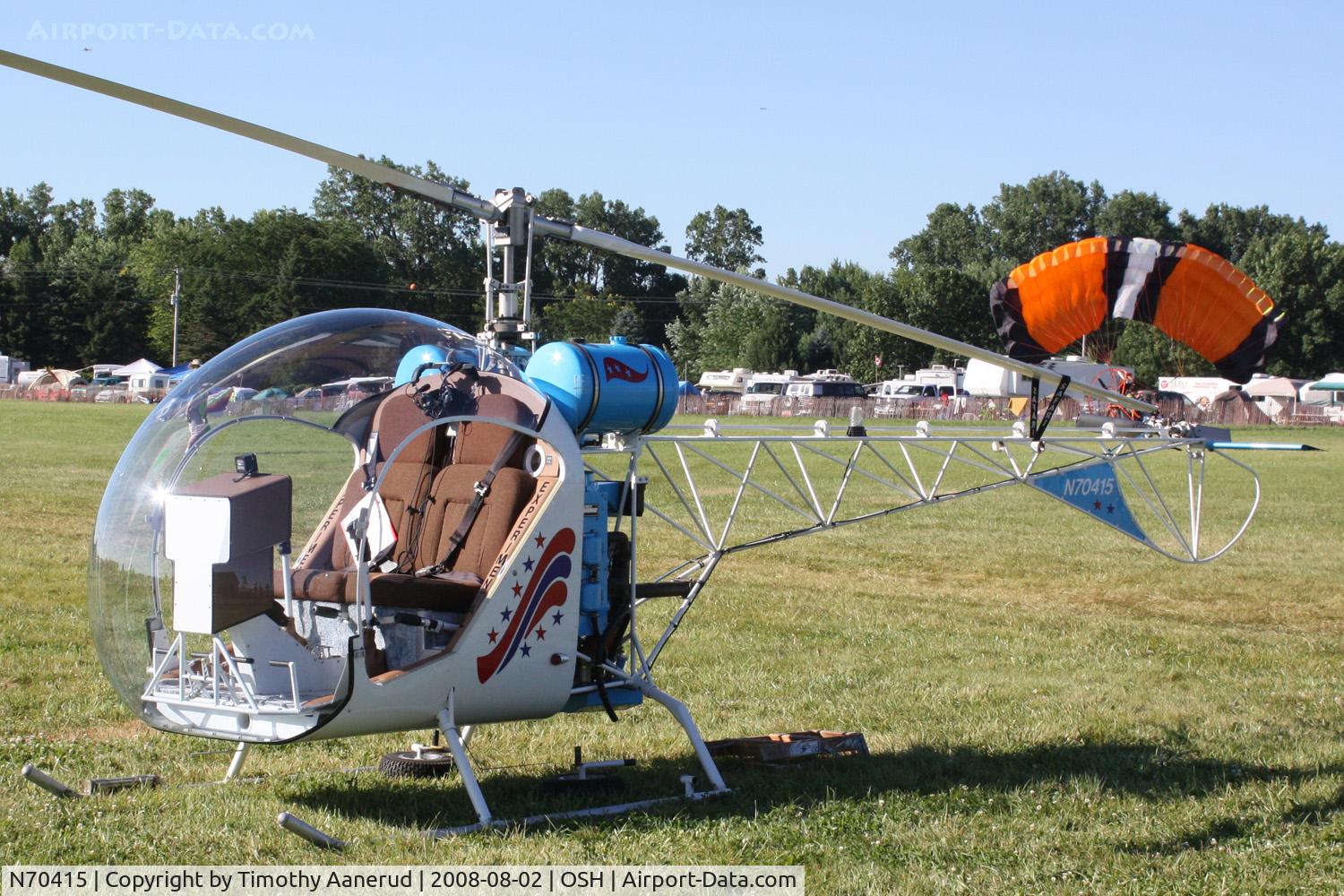 N70415, Canadian Home Rotors Safari C/N 0442N, EAA AirVenture 2008