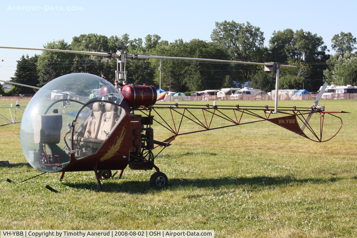 VH-YBB, 1999 Canadian Home Rotors Baby Belle C/N BB2054, EAA AirVenture 2008