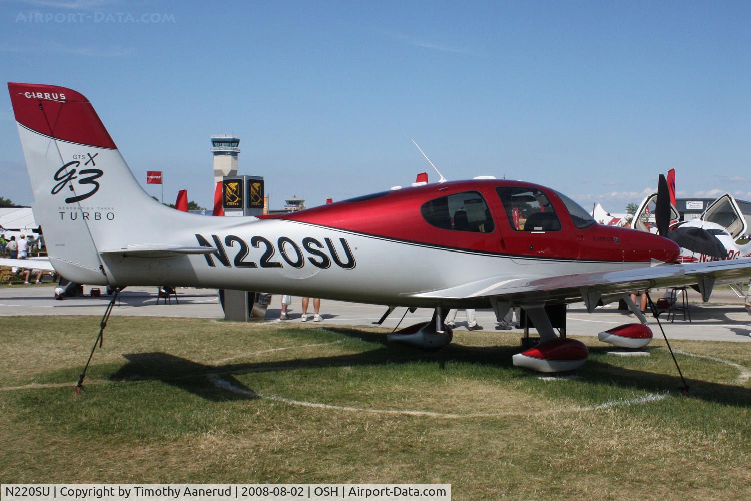 N220SU, Cirrus SR22 G3 Turbo C/N 2922, EAA AirVenture 2008
