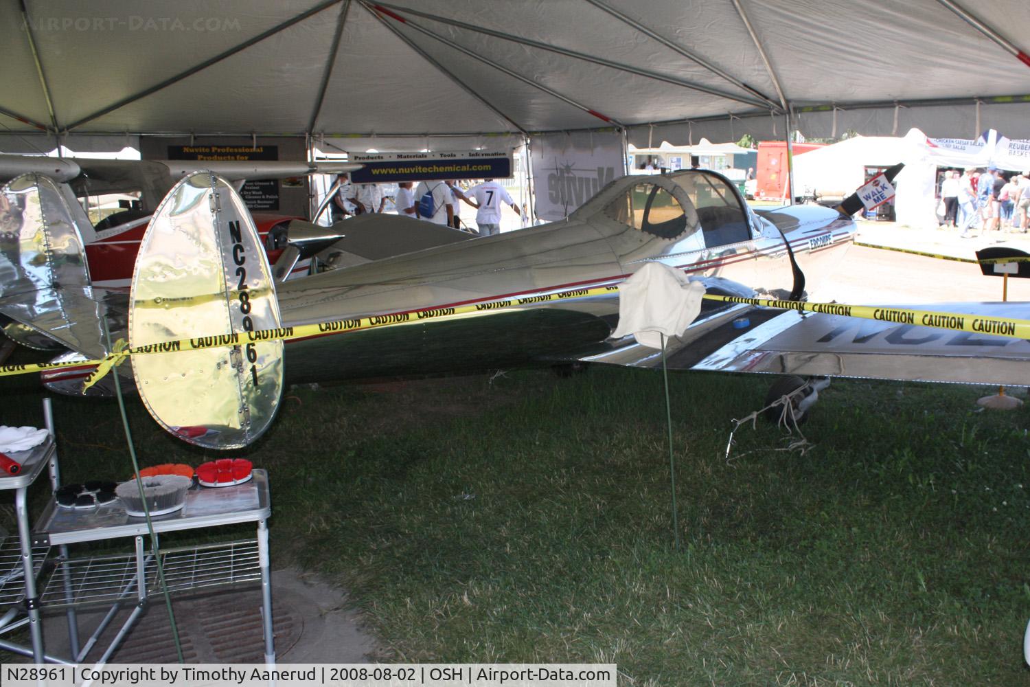 N28961, 1941 Erco 415C Ercoupe C/N 57, EAA AirVenture 2008