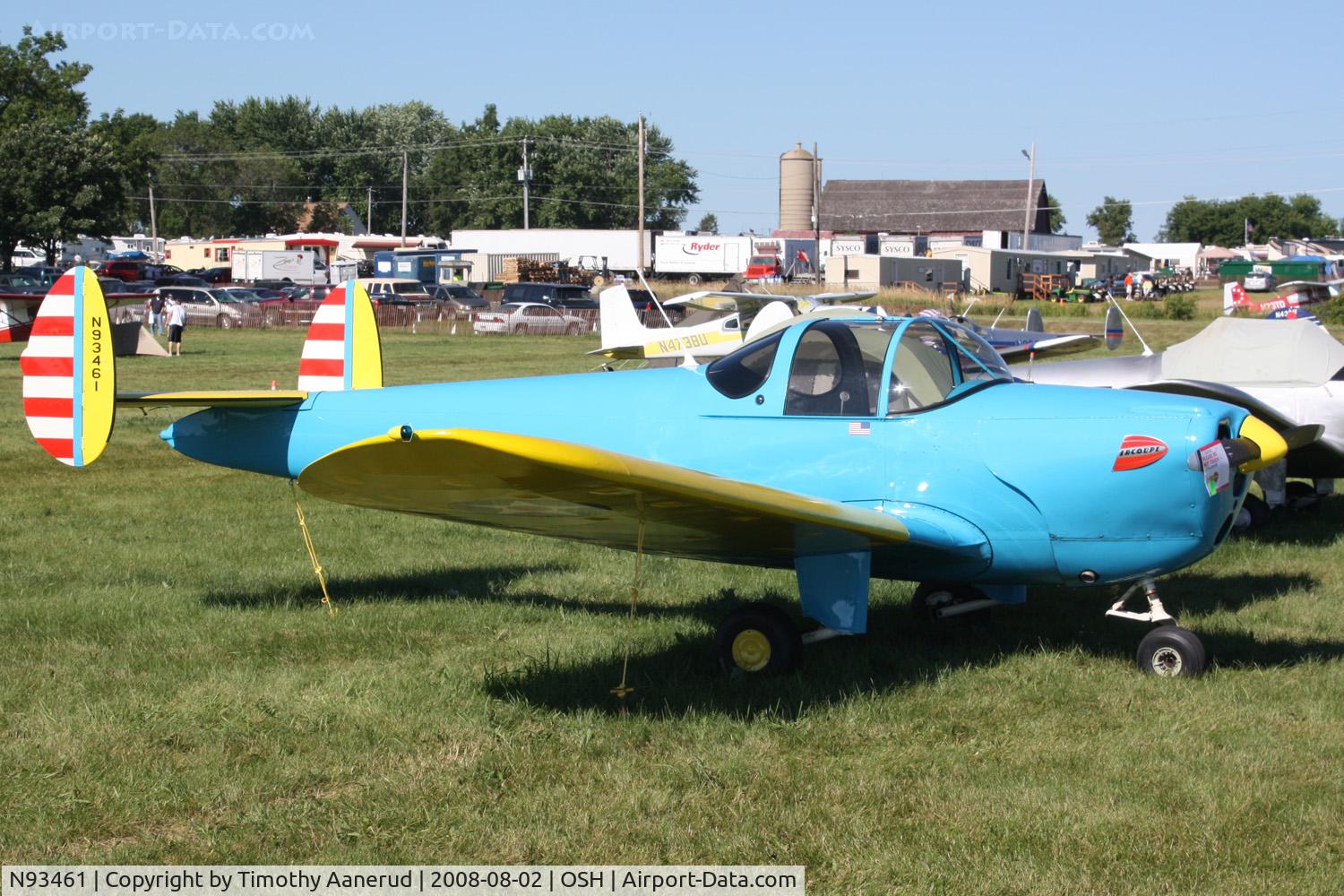 N93461, 1946 Erco 415D Ercoupe C/N 784, EAA AirVenture 2008