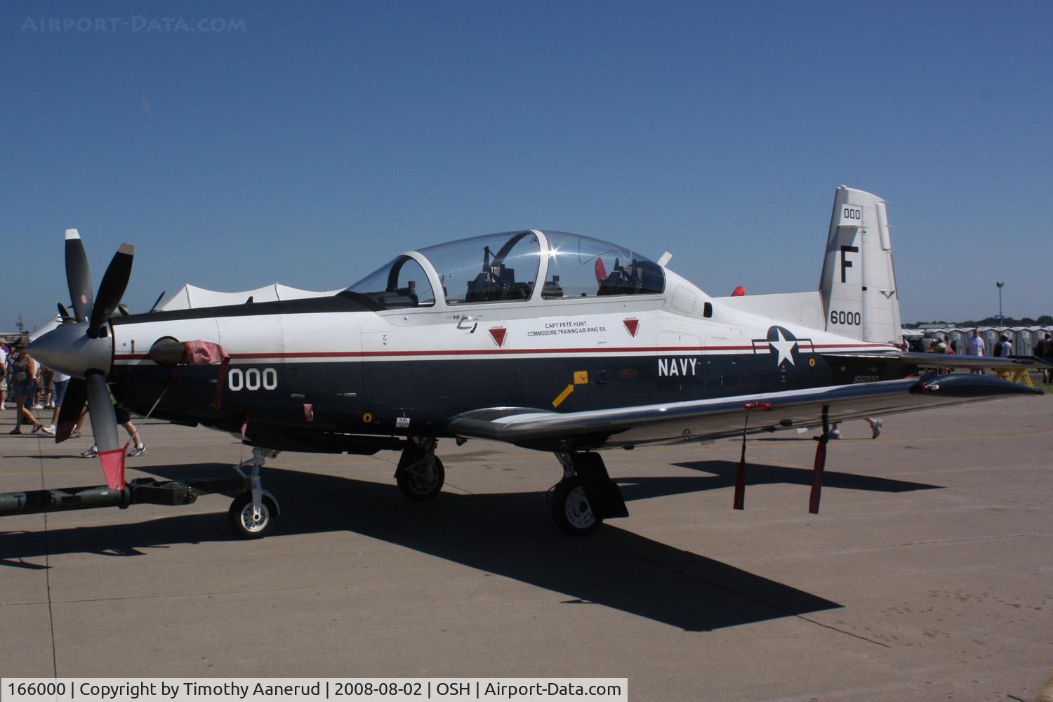 166000, Raytheon T-6A Texan II C/N PT-218, EAA AirVenture 2008