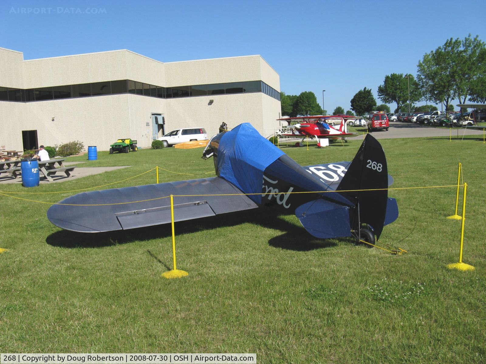 268, 1991 Ford Flivver Replica C/N 1, Ford 'FLIVVER' Replica 268, Anzani 3 cylinder radial 35 Hp