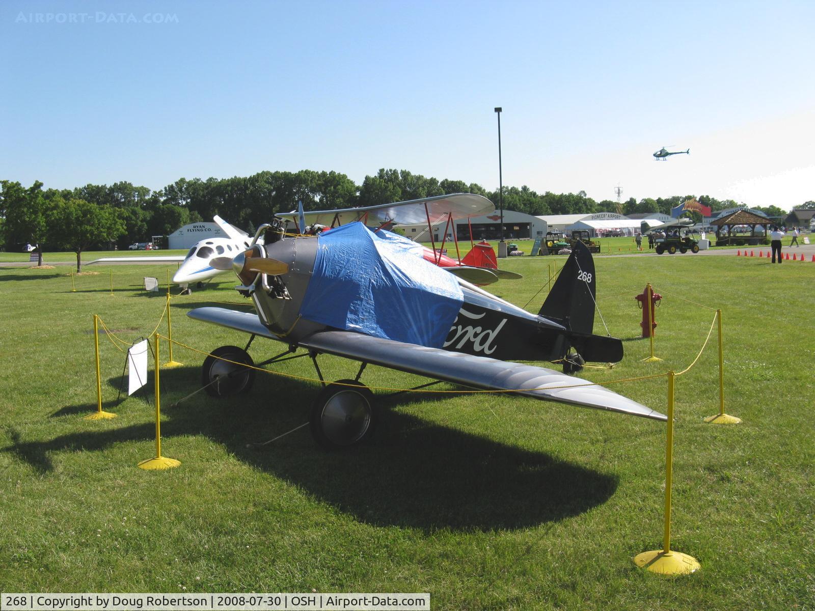 268, 1991 Ford Flivver Replica C/N 1, Ford 'FLIVVER' Replica 268, Anzani 3 cylinder radial 35 Hp