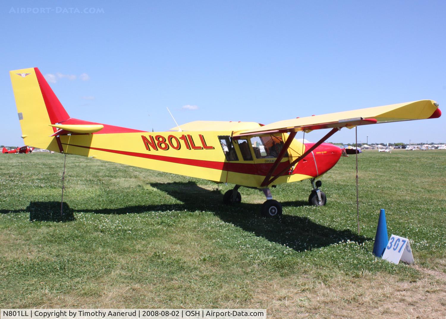 N801LL, 2005 Zenair STOL CH-801 C/N 8-4865, EAA AirVenture 2008
