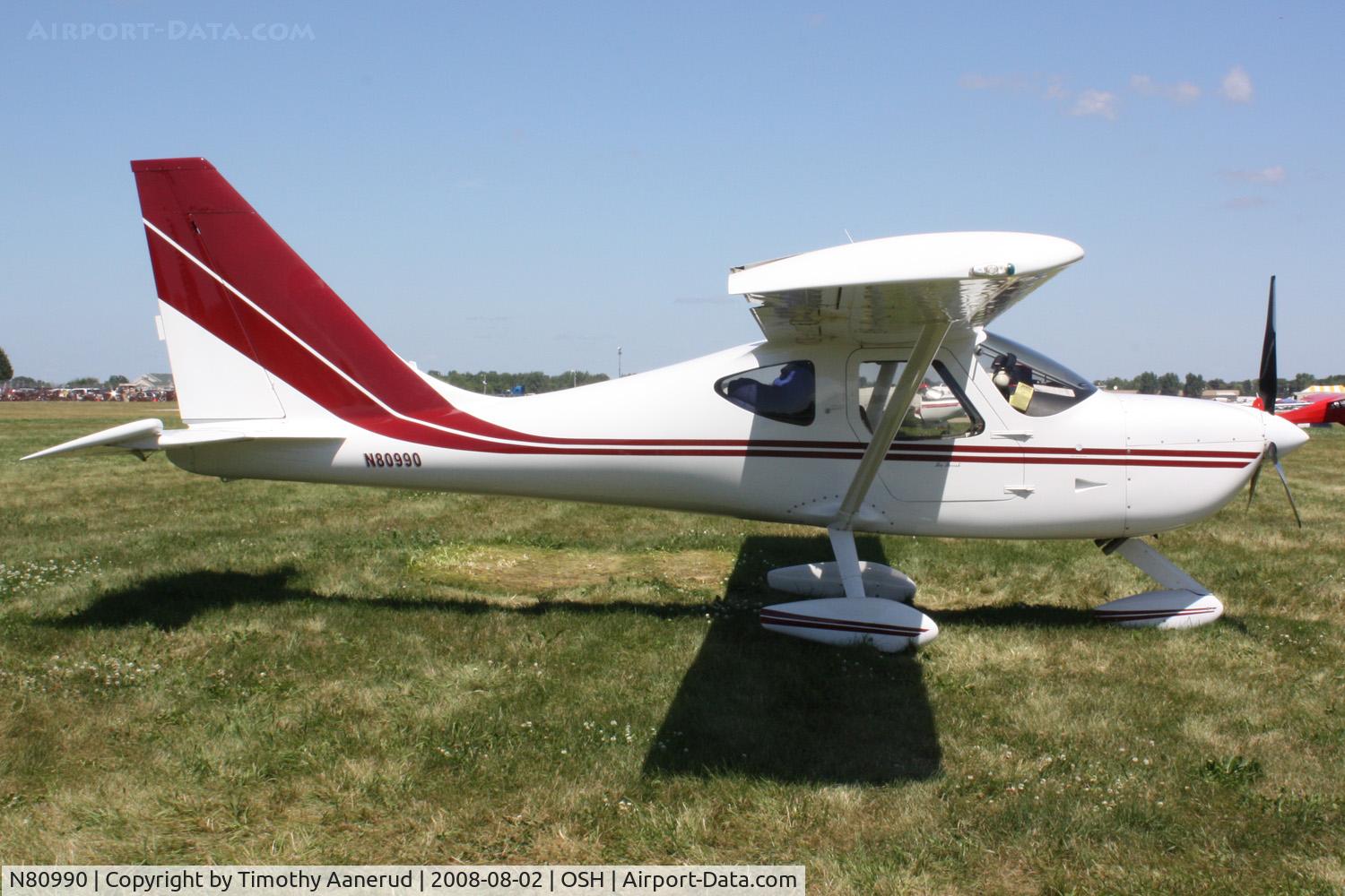 N80990, 2000 Stoddard-Hamilton Glastar C/N 5075, EAA AirVenture 2008