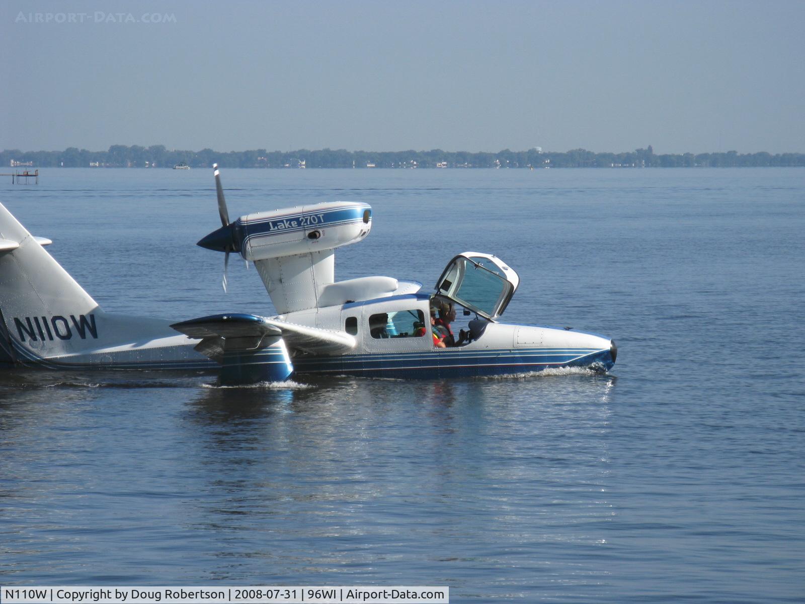 N110W, Aerofab Inc Lake 250 C/N 131, Aerofab Lake 270T TURBO RENEGADE, Lycoming TIO-540-AA1AD 250 Hp upgrade, taxi