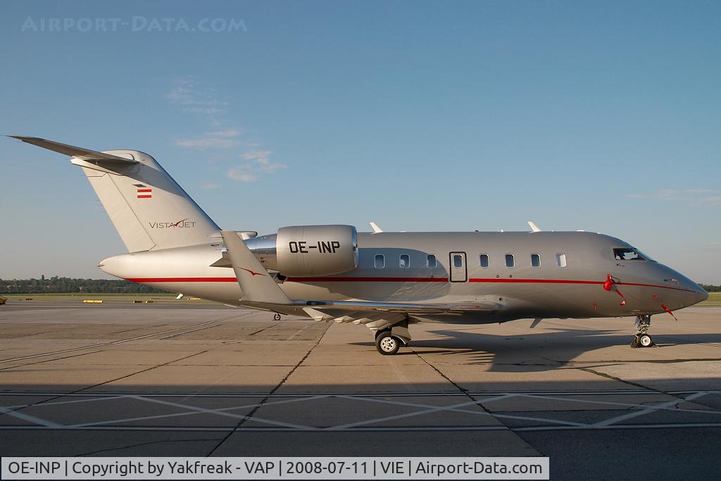 OE-INP, 2008 Bombardier Challenger 605 (CL-600-2B16) C/N 5745, Vistajet Challenger