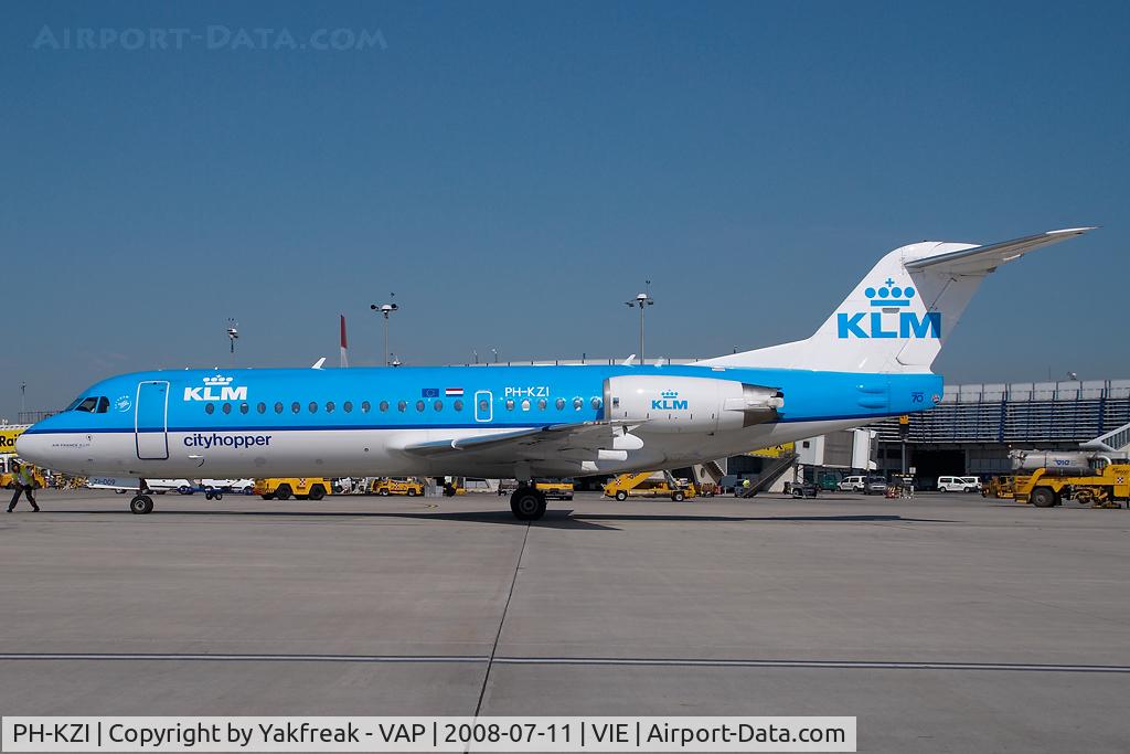 PH-KZI, 1997 Fokker 70 (F-28-0070) C/N 11579, KLM Fokker 70