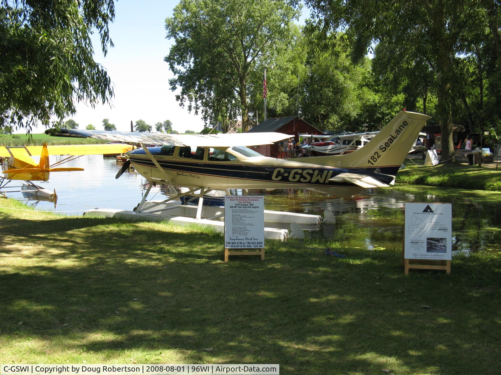 C-GSWI, 1976 Cessna 182P Skylane C/N 18264982, 1976 Cessna 182 SKYLANE