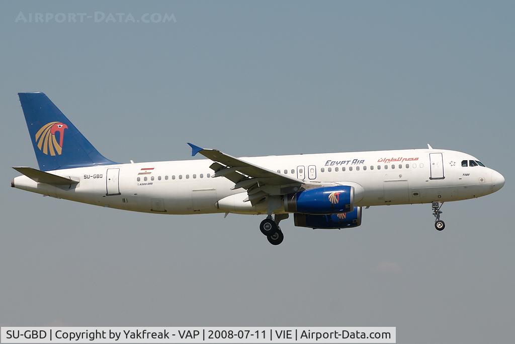 SU-GBD, 1991 Airbus A320-231 C/N 194, Egypt Air Airbus 320