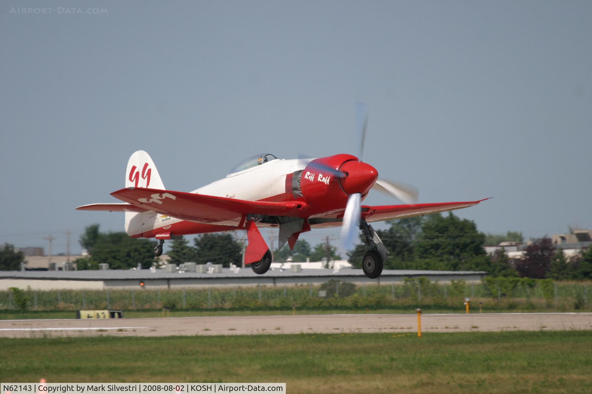 N62143, 1960 Hawker Sea Fury T.20 C/N ES.8509, Oshkosh 2008