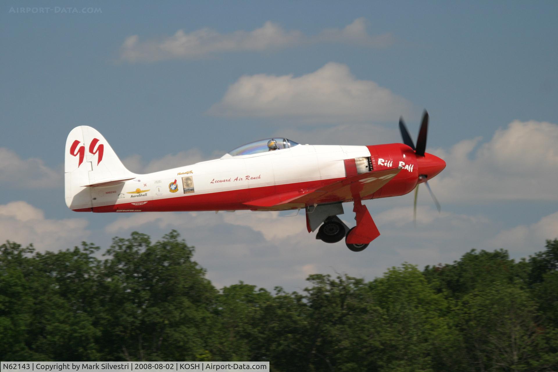 N62143, 1960 Hawker Sea Fury T.20 C/N ES.8509, Oshkosh 2008