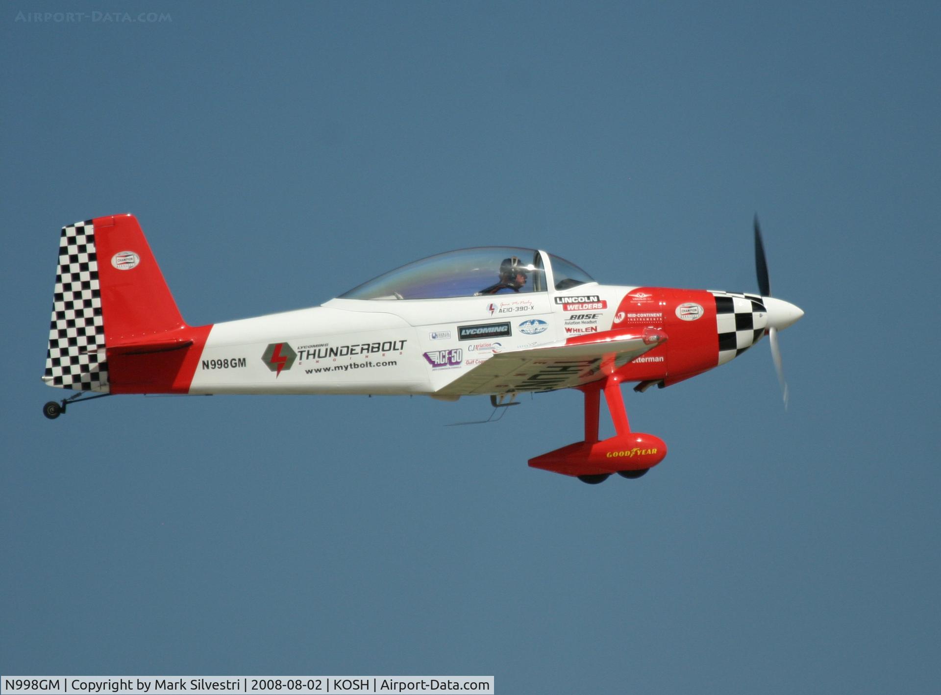 N998GM, Vans RV-8 C/N 82254, Oshkosh 2008